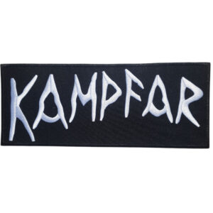 Kampfar Broderat Ryggmärke