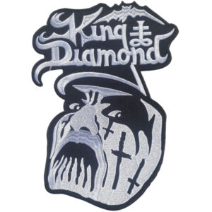 King Diamond Broderat Ryggmärke