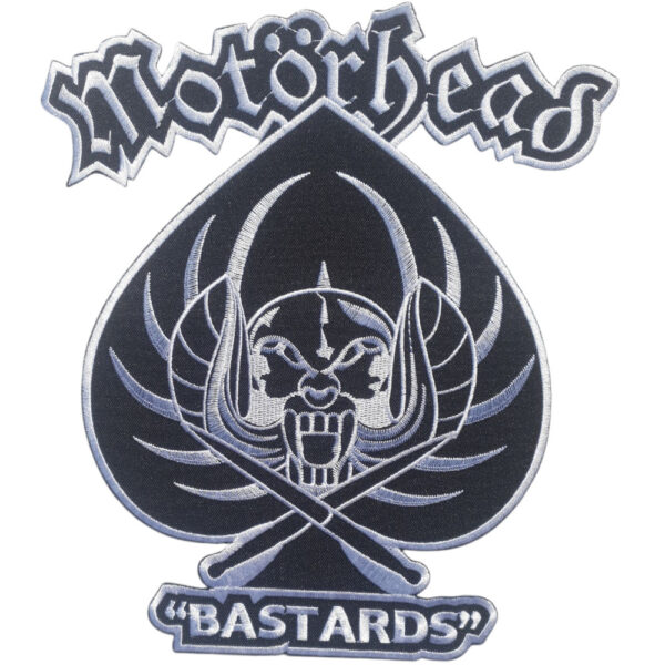 Motörhead-Bastards Broderat Ryggmärke