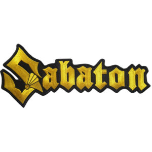 Sabaton Broderat Ryggmärke