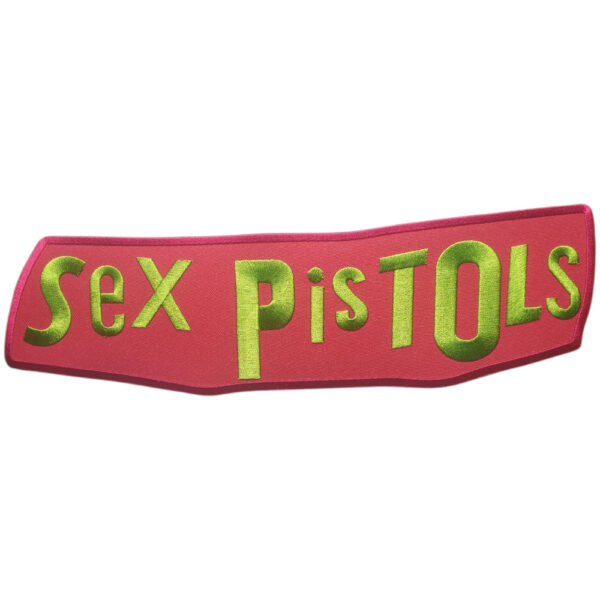 The Sex Pistols Broderat Ryggmärke