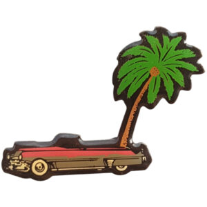 Chevrolet Cabriolet 1959 Vintage Metal Pin + En Pin Saver