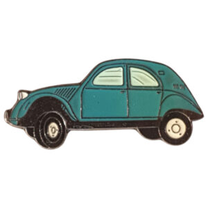 Citroen 2CV-Vintage Metal Pin+En Pin Saver