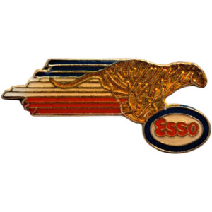 Esso-Metallpin Vintage + En Pin Saver