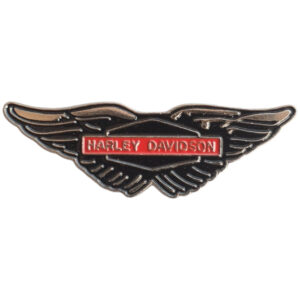 Harley Davidson-Vintage Metal Pin+En Pin Saver