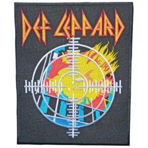 Def Leppard Broderat Ryggmärke
