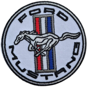 Ford Mustang Broderat Tygmärke