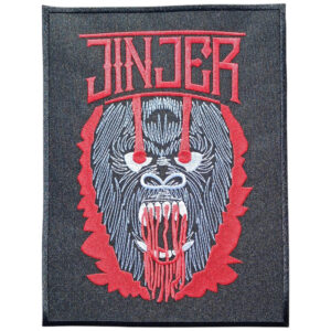 JinJet Broderat Ryggmärke