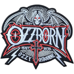 Ozzy Osbourne Broderat Tygmärke
