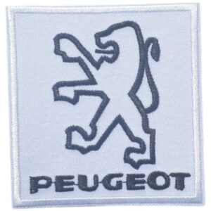 Peugeot Broderat Tygmärke