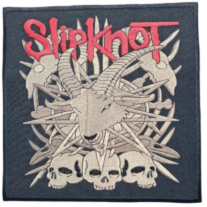 SlipKnot Broderat Ryggmärke