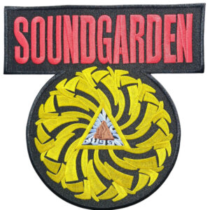 Soundgarden Broderat Ryggmärke