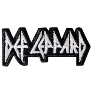 Def Leppard Broderat Tyggmärke Gapers