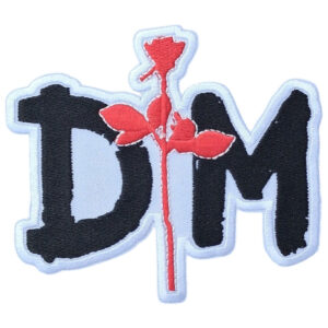 Depeche Mode Broderat Tygmärke
