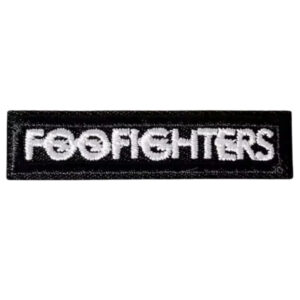 Foofighters Broderat Tyggmärke Gapers