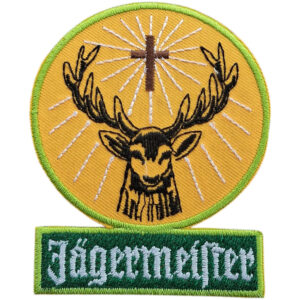 Jägermeister Broderat Tygmärke