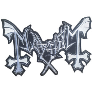 Mayhem Broderat Ryggmärke