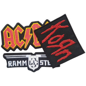 Tygmärken-Music-Broderade