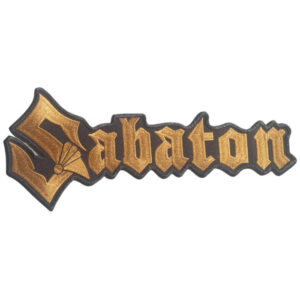 Sabaton Broderat Ryggmärke