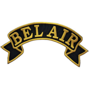 Bel Air Broderat Ryggmärke