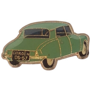 Citroen DS 57-Vintage Enamel Metal Pin+En Pin Saver