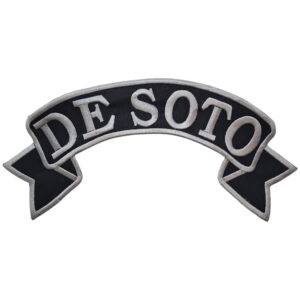 De Soto Broderat Ryggmärke