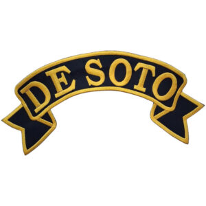 De Soto Broderat Ryggmärke
