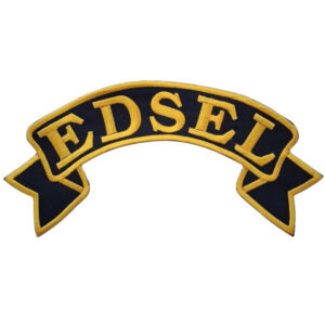 Edsel Broderat Ryggmärke