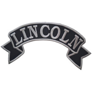 Lincoln Broderat Ryggmärke