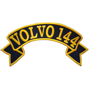 Volvo 144 Broderat Ryggmärke