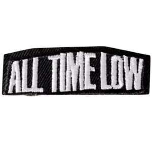 All Time Low Broderat Tygmärke Gapers