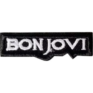 Bon Jovi Broderat Tyggmärke Gapers