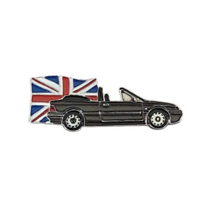 Rover 214i Cabriolet-Vintage Metal Pin+En Pin Saver
