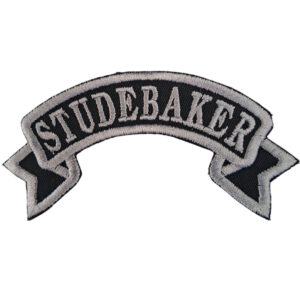 Studebaker Broderat Tygmärke
