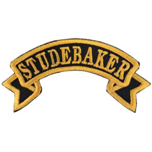 Studebaker Broderat Tygmärke